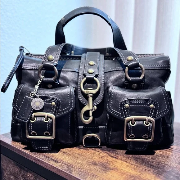 Coach 65th Anniversary Legacy Mandy Satchel with matching wallet - Picture 3 of 16